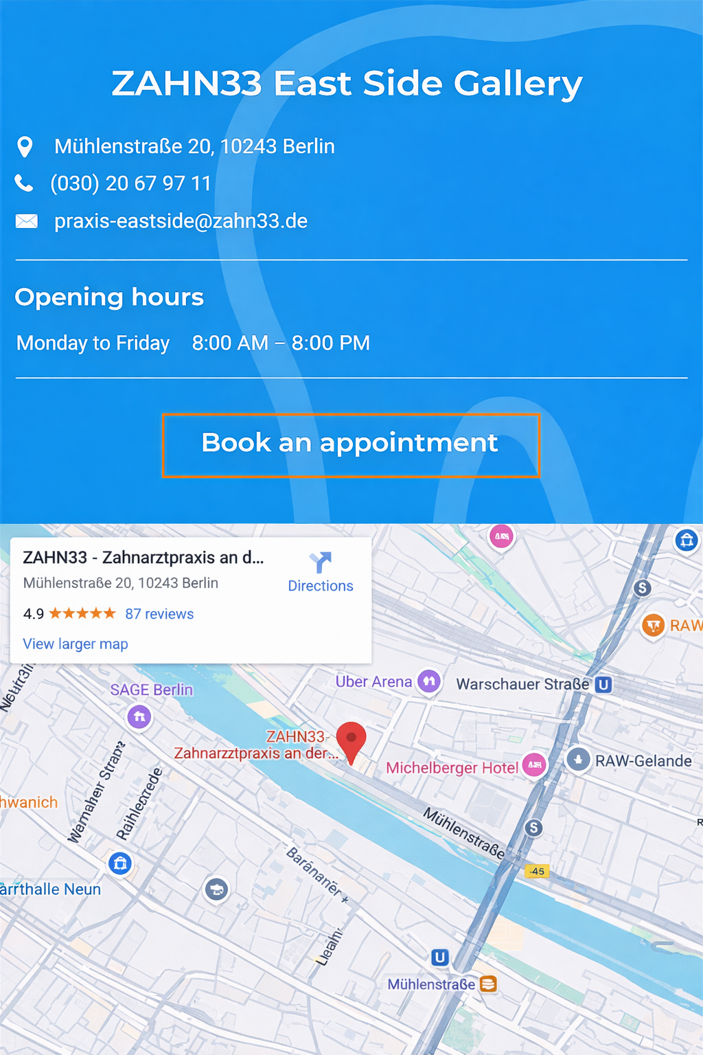 Zahn33 at East Side Gallery